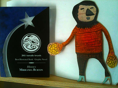 Mirranda Burton Hidden Aurealis Award 2011 Best Graphic Novel
